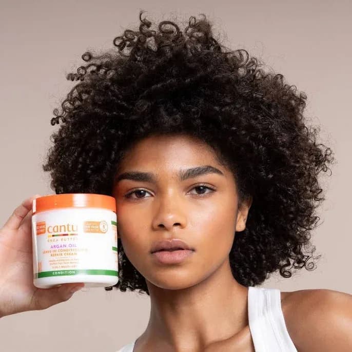 Cantu Argan Oil Leave-In Conditioning Repair Cream