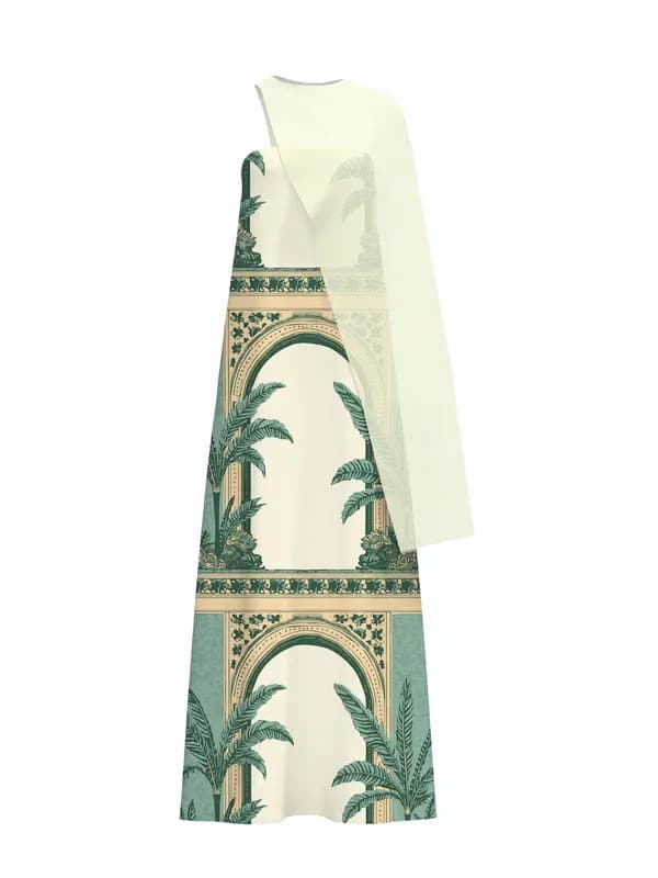 Tubi Ben FSC® Certified Viscose Dress - Viva Olive