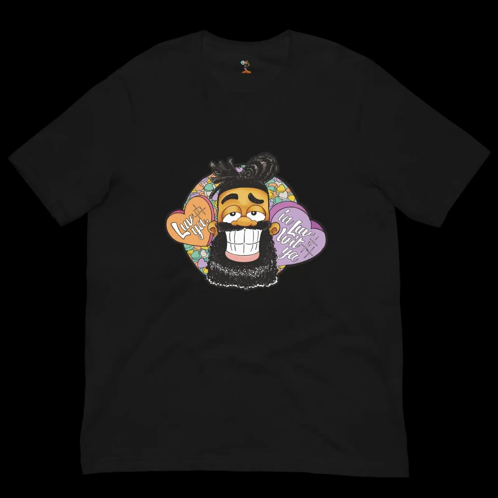 Back Damon Darling "In Love with Ya" Valentine’s Day Tee – Limited Edition ❤️