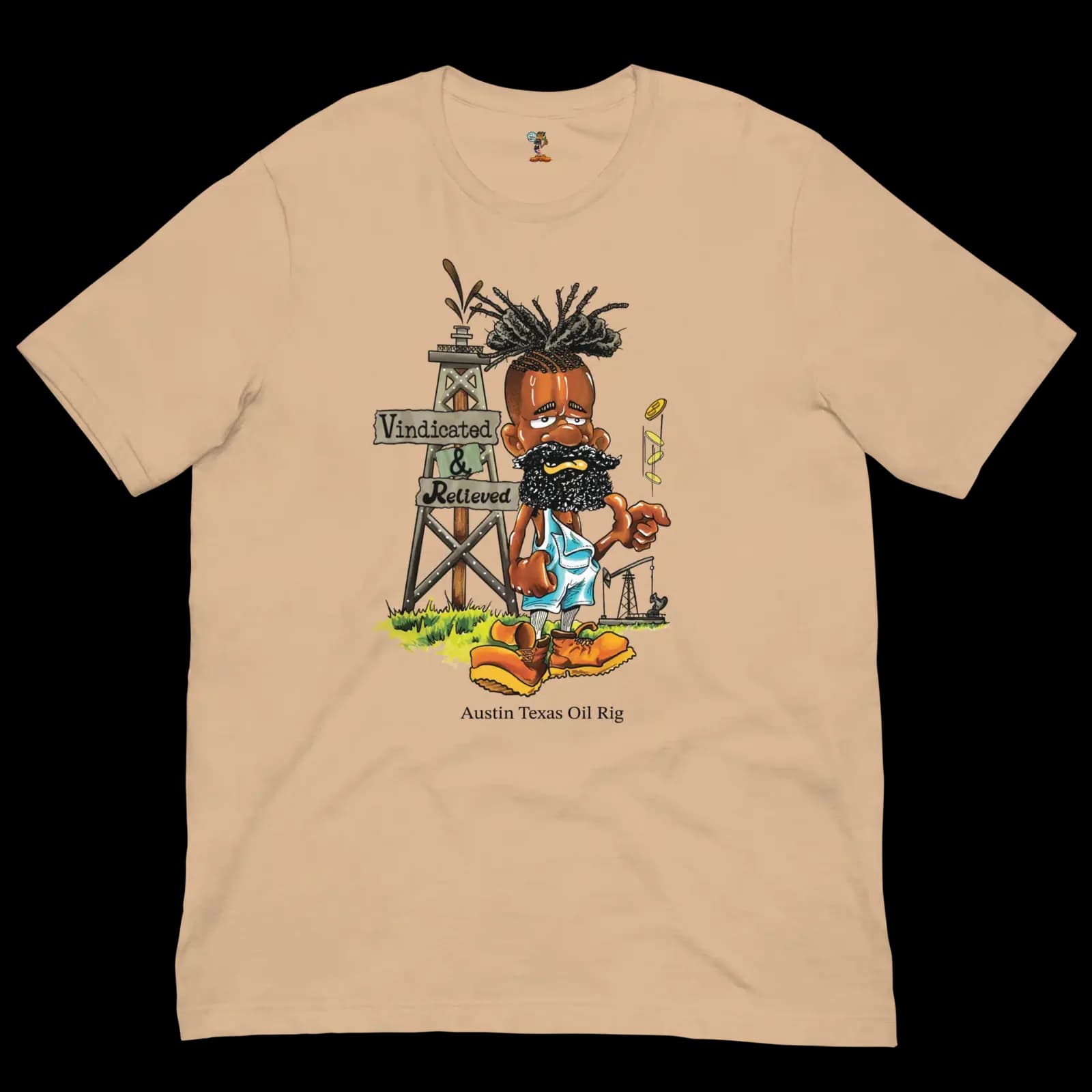Austin Texas Oil Rig Tee – Limited Edition