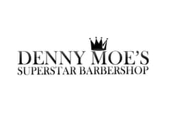 Denny Moe's Superstar Barbershop logo