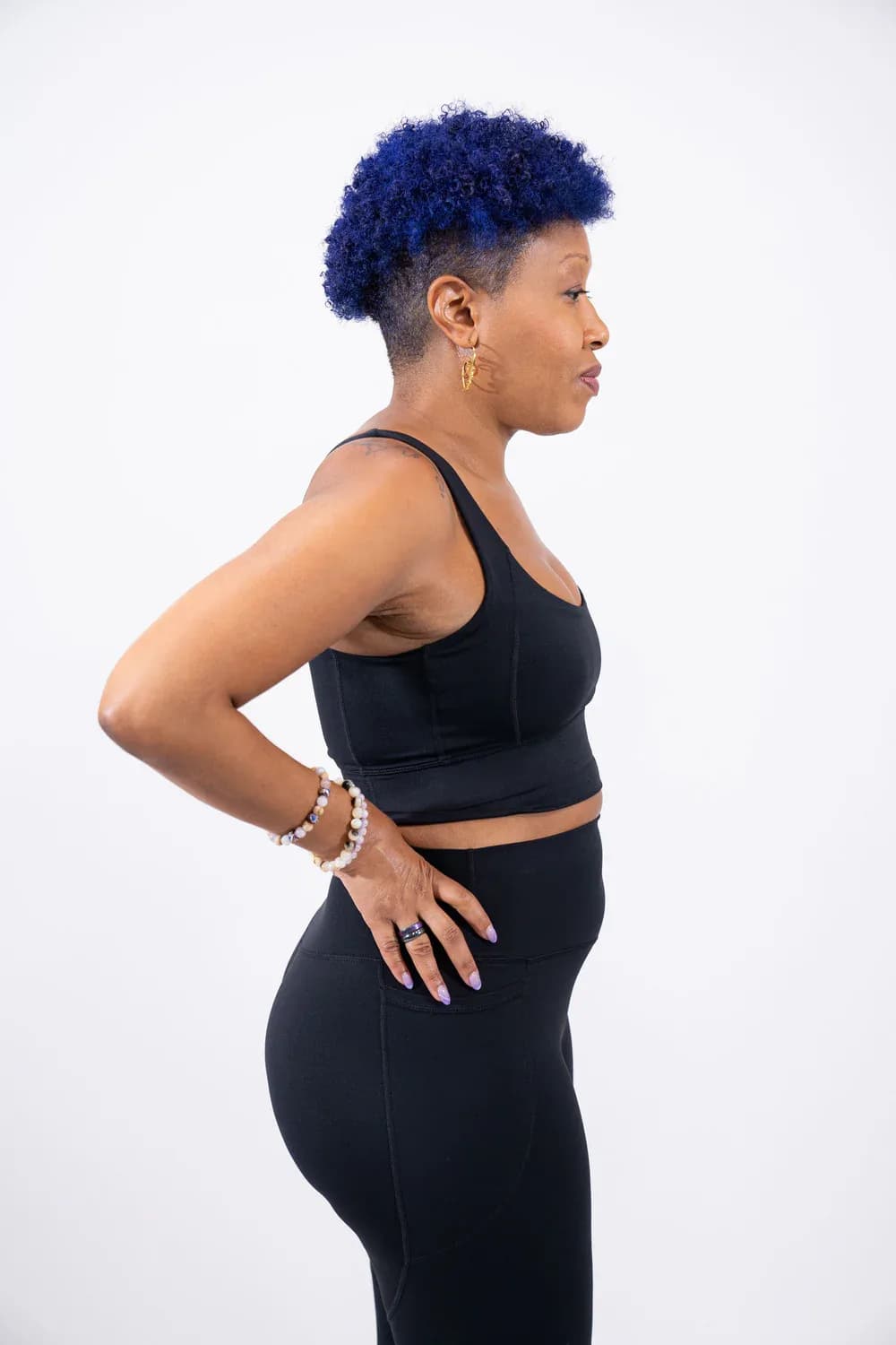 Fashionista Yogi "Josie" Midi Sports Bra