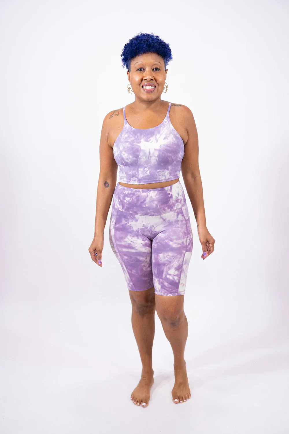 Fashionista Yogi "Shelly" Tie Dye tank