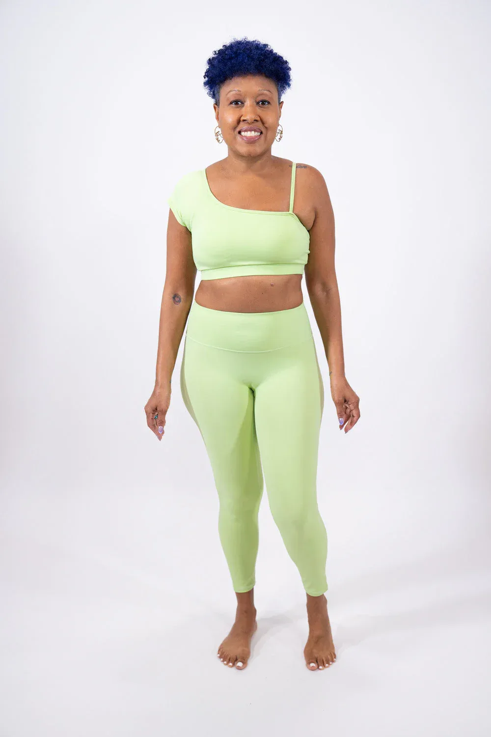 Fashionista Yogi "Missy" Legging(Bright Green)
