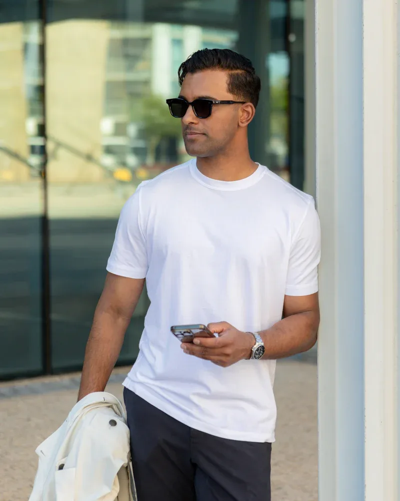 Champion Crew Tee - White