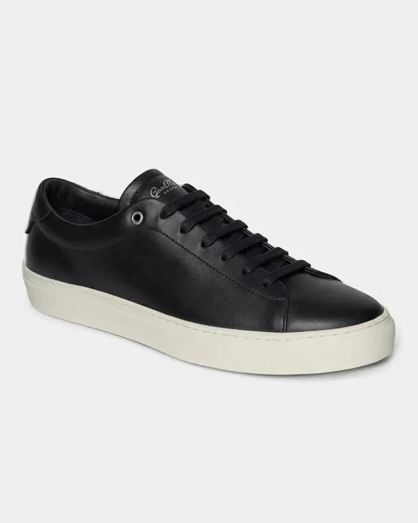 Edge Lo-Top Sneaker - Black/White