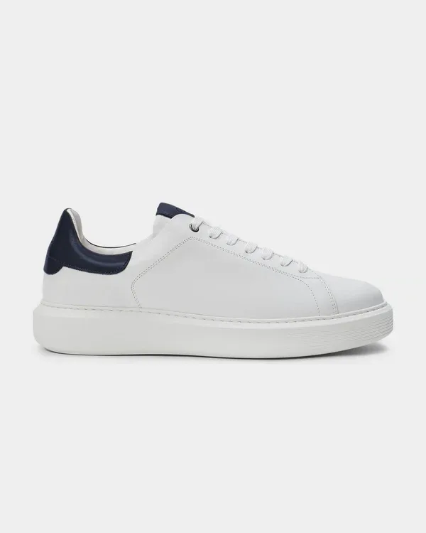 Legend London Sneaker - White/Navy Blazer