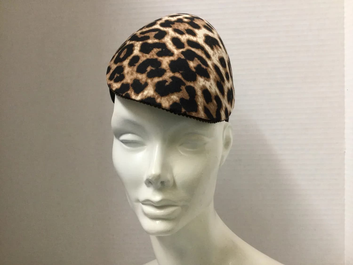 FS773 Cheetah Print Fascinator