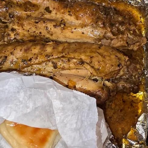 Baked Turkey Wings Platter
