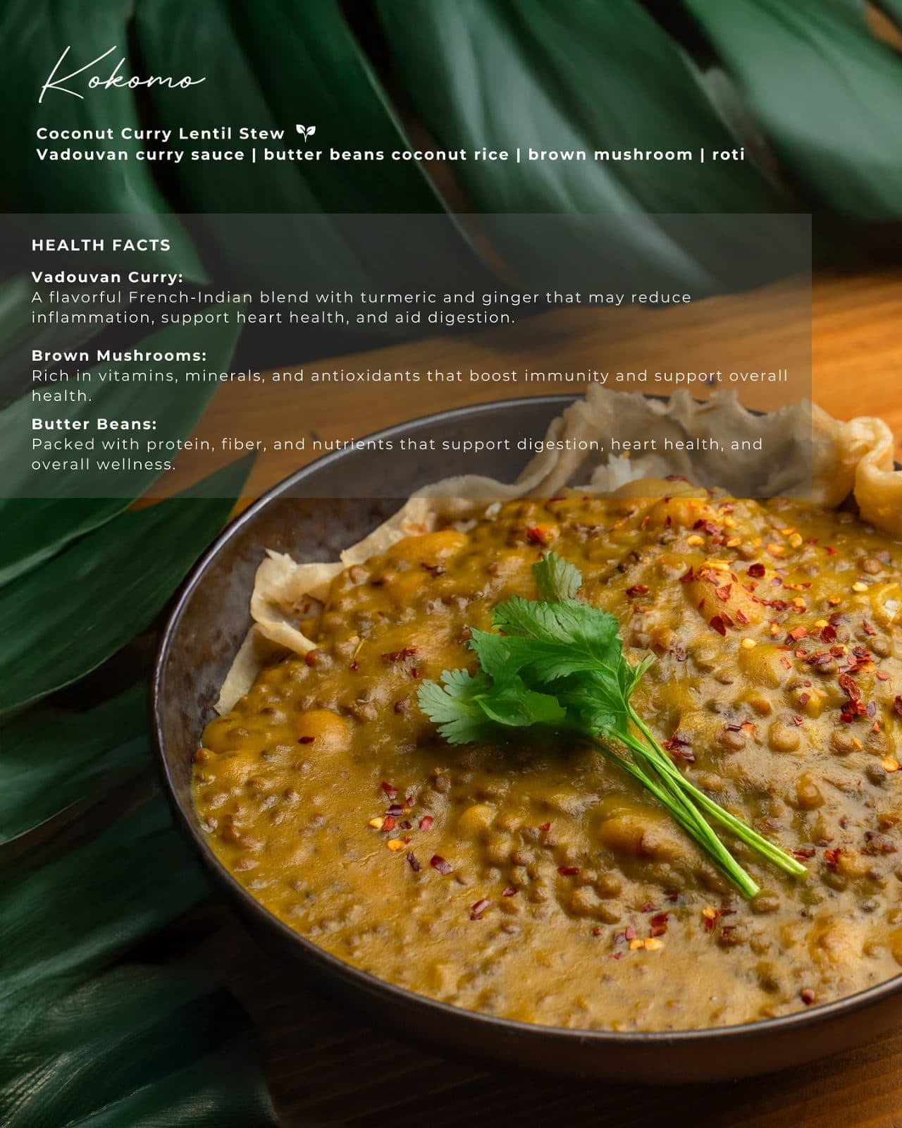 Coconut Curry Lentil Stew
