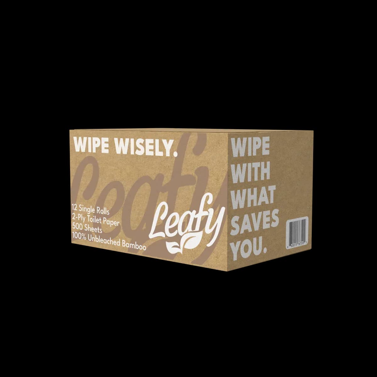 Leafy EarthSoft Bamboo - 12 roll 2 ply
