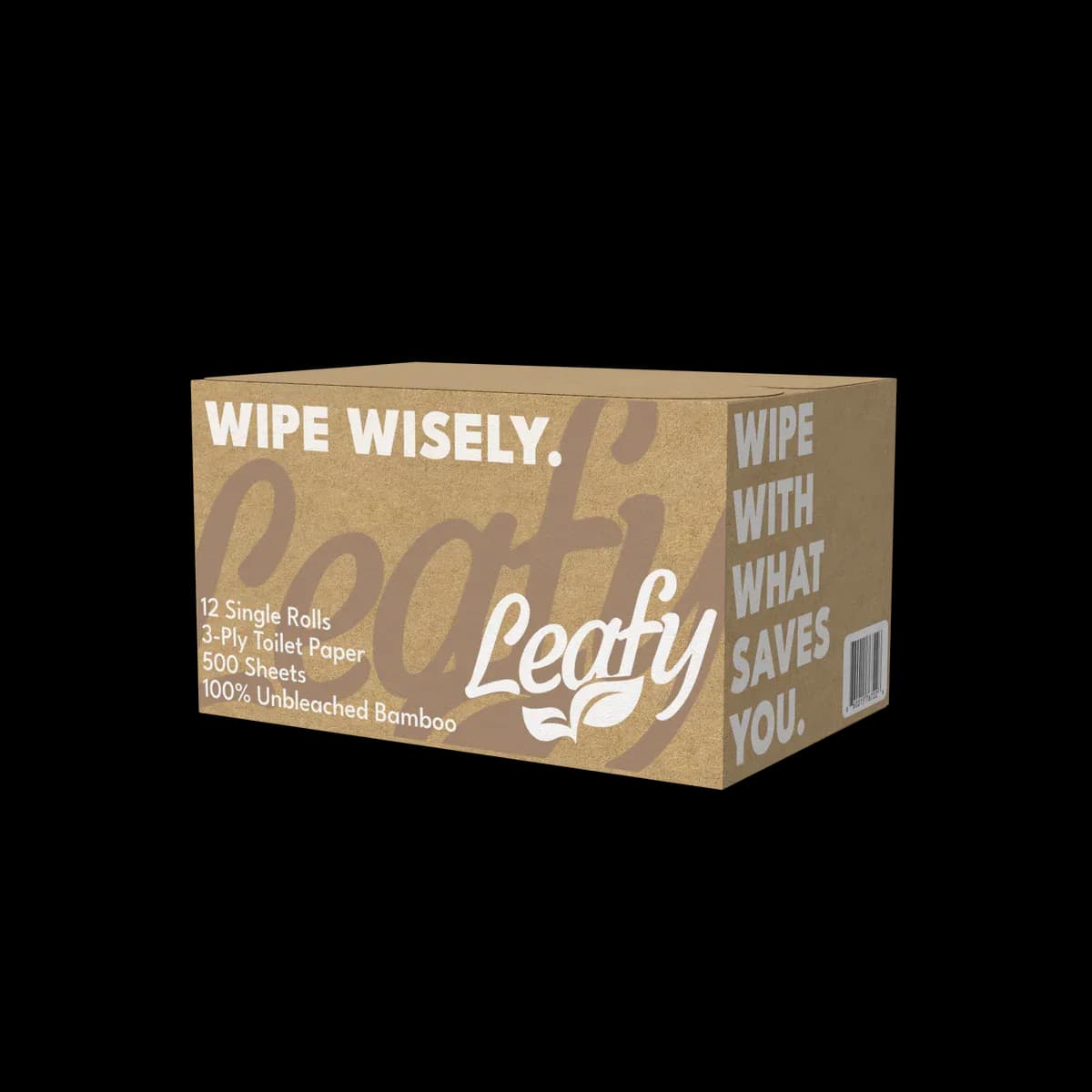 Leafy EarthSoft Premium Bamboo - 12 roll 3 ply