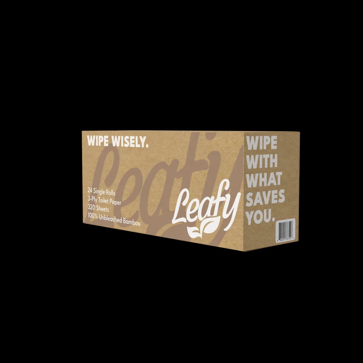 Leafy EarthCloud Premium Bamboo - 24 rolls 3 ply