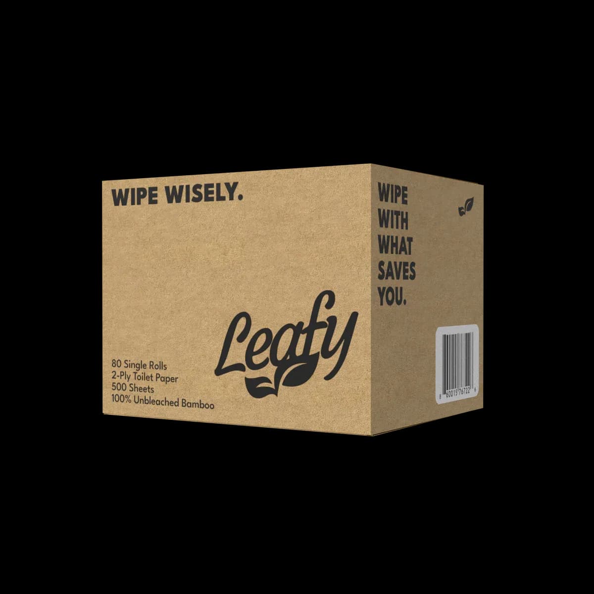Leafy EarthLuxe Bamboo Reserve - 80 roll 2 ply