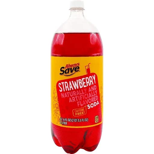 Always Save Strawberry Soda 67.6 Oz