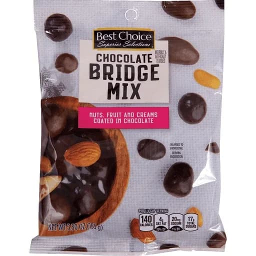Superior Selections By Bst Ch Chocolate Covered Bridge Mix 5.5 Oz