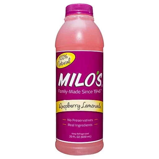 Milo's Raspberry Lemonade 20 Oz