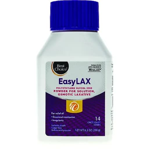 Best Choice Easylax Stool Softener Powder 8.3 Oz