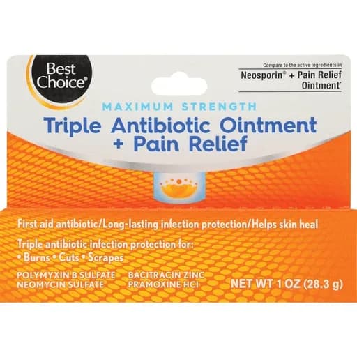 Best Choice Triple Antibiotic Ointment Plus 1 Oz