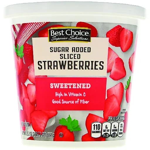 Best Choice Sliced Strawberry