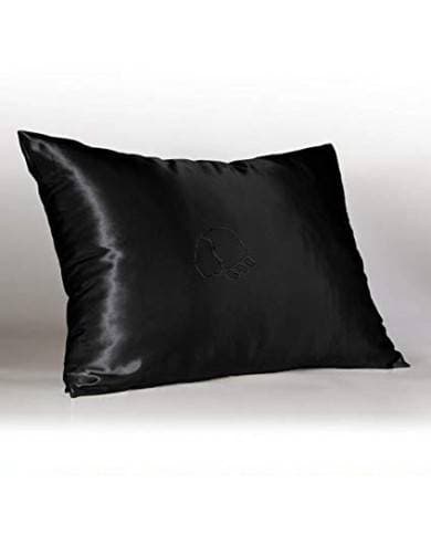 Black Satin Pillowcase