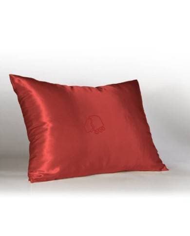 Red Satin Pillowcase