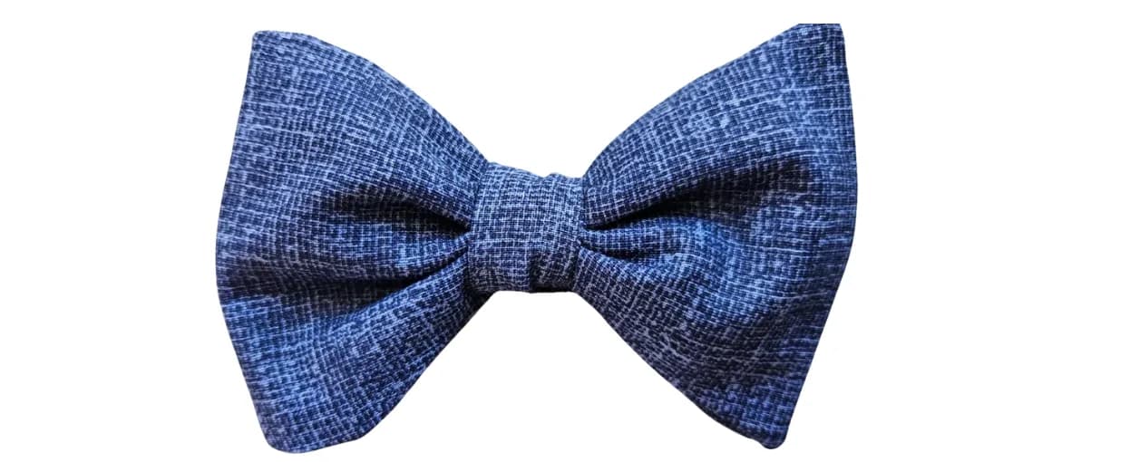 Cool Blues Adult Bow Tie