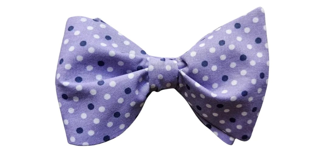 Grape Explosion Adult Bow Tie
