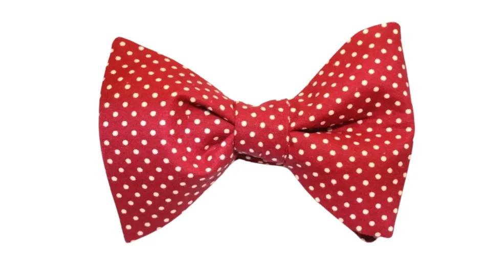 The Great Dark Red Adult Bow Tie