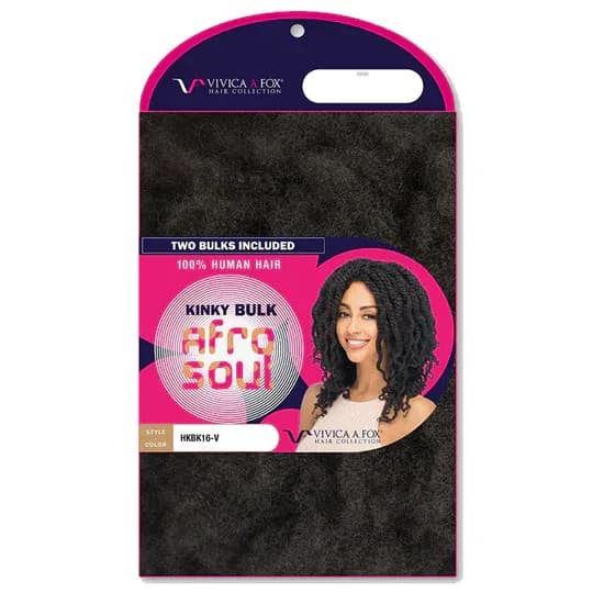 Afro Soul Kinky Bulk 100% Human Hair