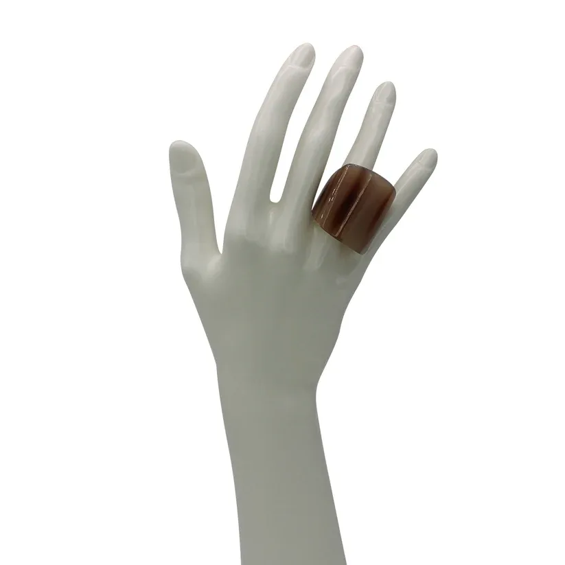 Domed Horn Ring