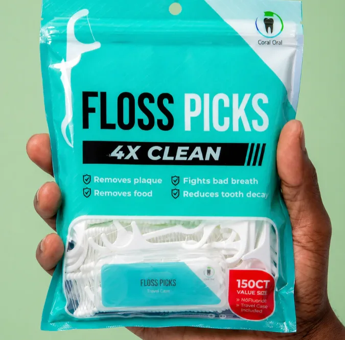 Floss Picks - 150 Count with Travel Case