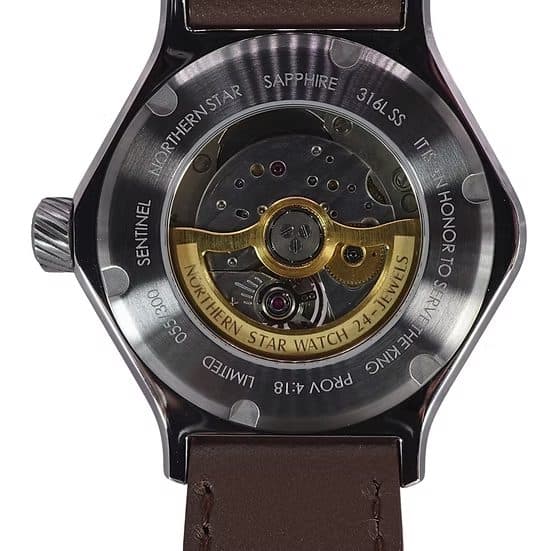 Gunmetal Sentinel - Gold Rotor Limited Edition 40.5mm