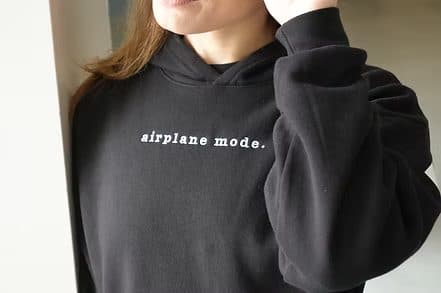 airplane mode. Hat