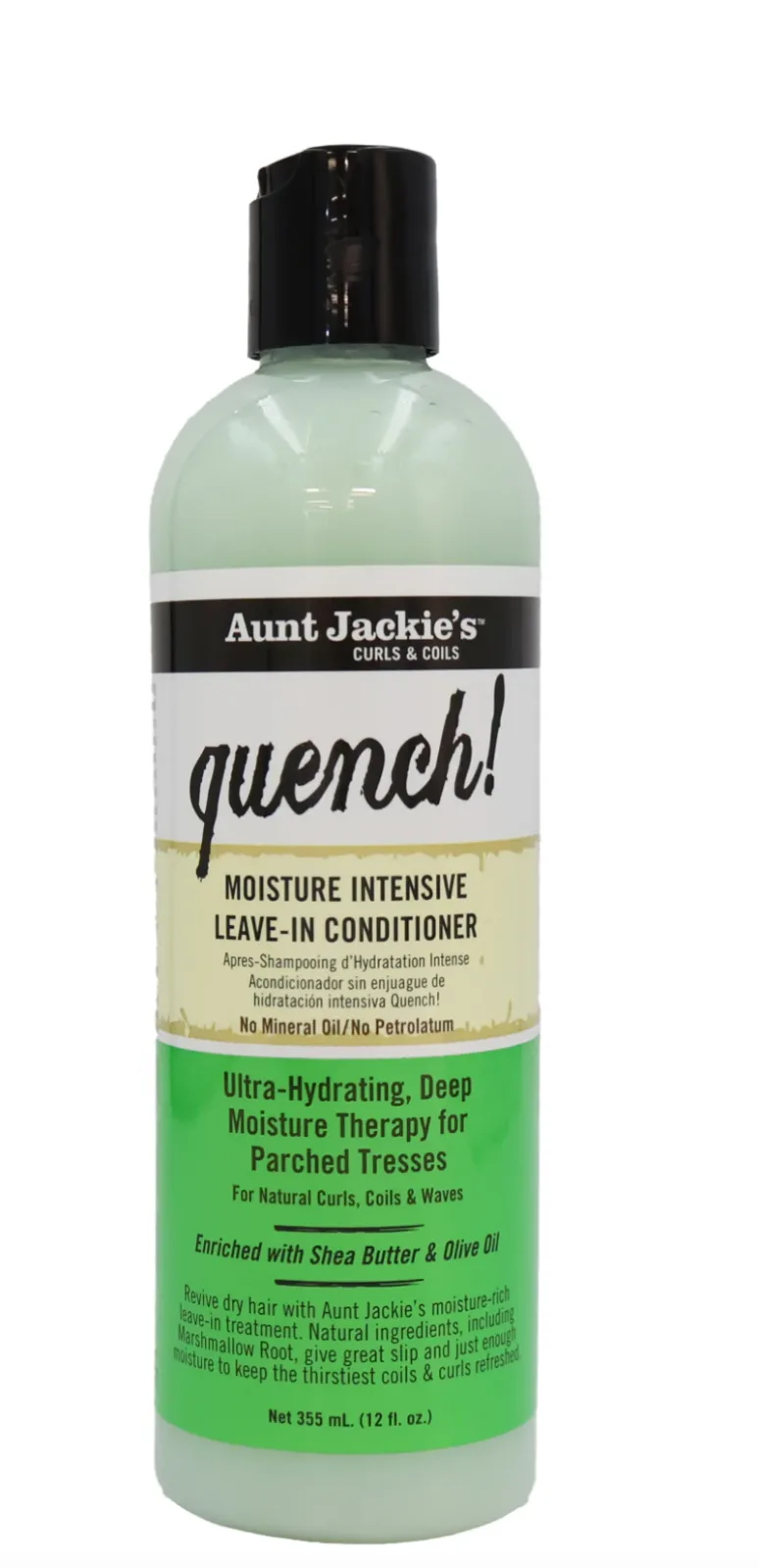 Aunt Jackie’s Quench leave-in conditioner