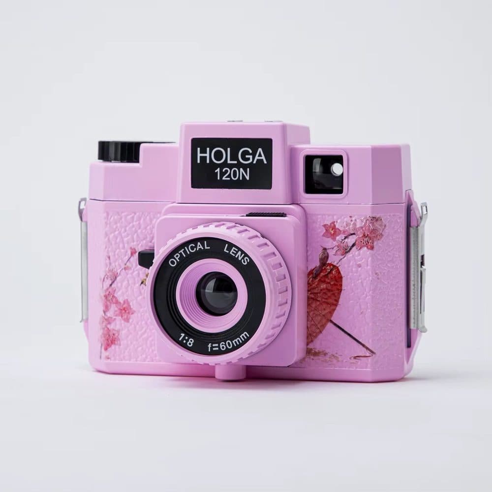Holga 120N Sakura Edition Medium Format Film Camera (Pink & Blue)