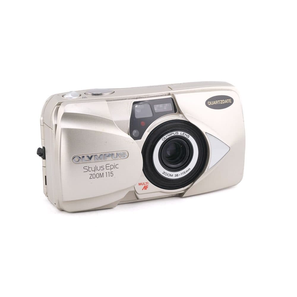 Olympus Stylus Epic Zoom 115 35mm Point & Shoot Film Camera with Quartzdate