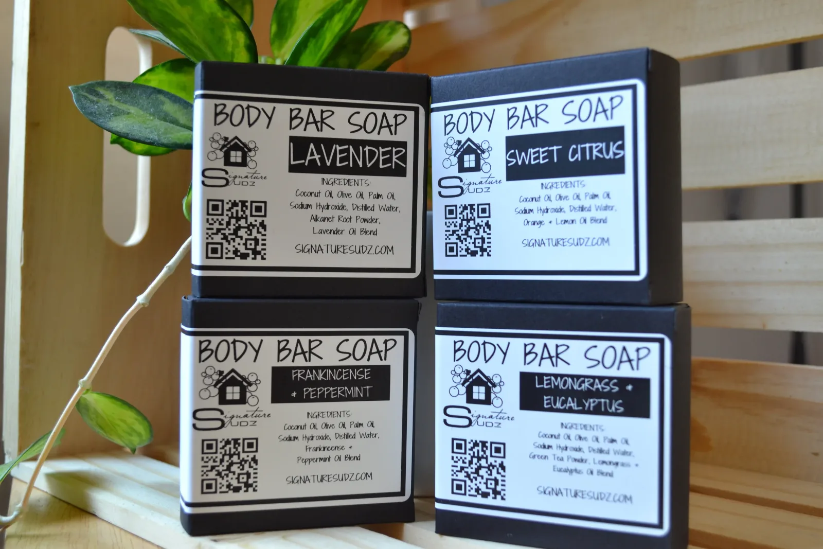 4PK BODY BAR SOAP