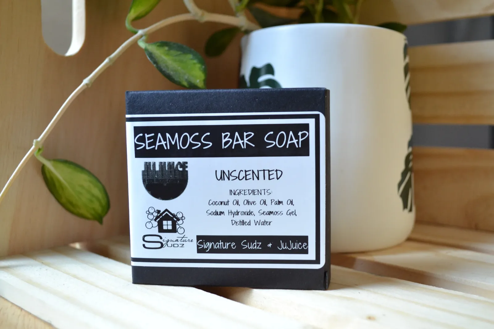 SEA MOSS UNSCENTED BODY BAR SOAP (4OZ)