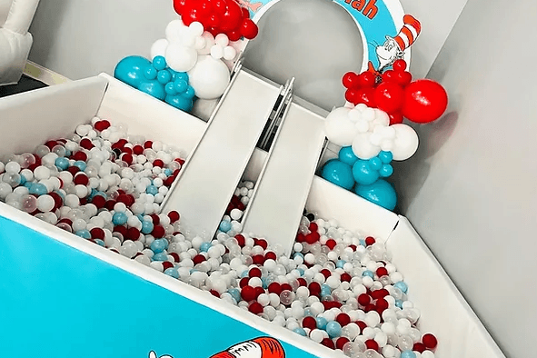 10x10 XL Ball Pit w/ Double Slides