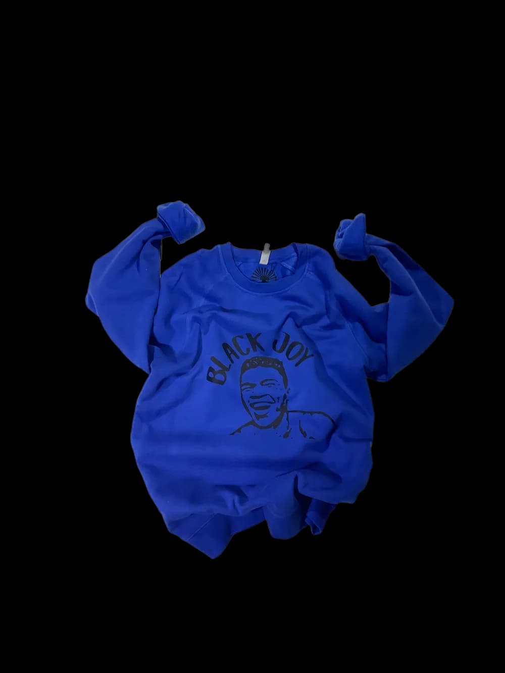 BLACK JOY SWEATSHIRT
