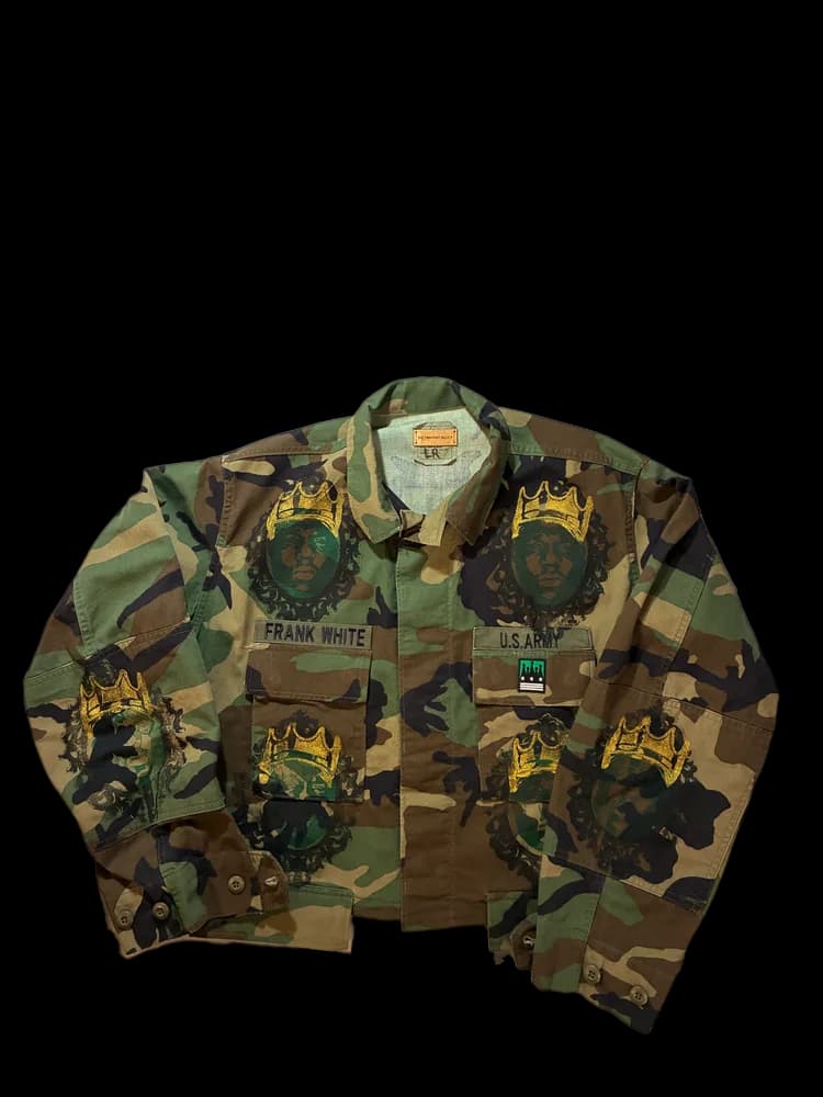 FRANK WHITE CROPPED CAMO
