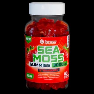 Strawberry Sea Moss Gummies – 3000Mg Per Serving
