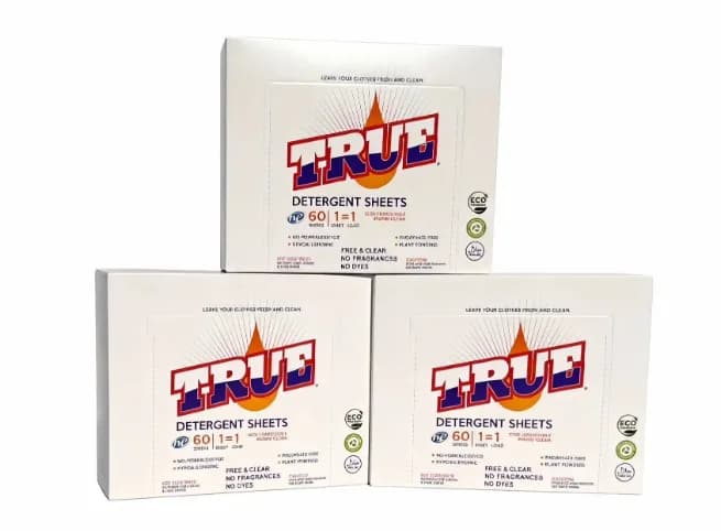 3 • Free & Clear Laundry Sheets • 180 Count