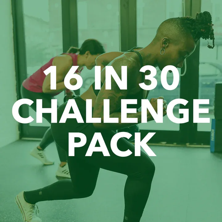 The Fit In 16-Classes in 30 Days Challenge ($18 A Class)