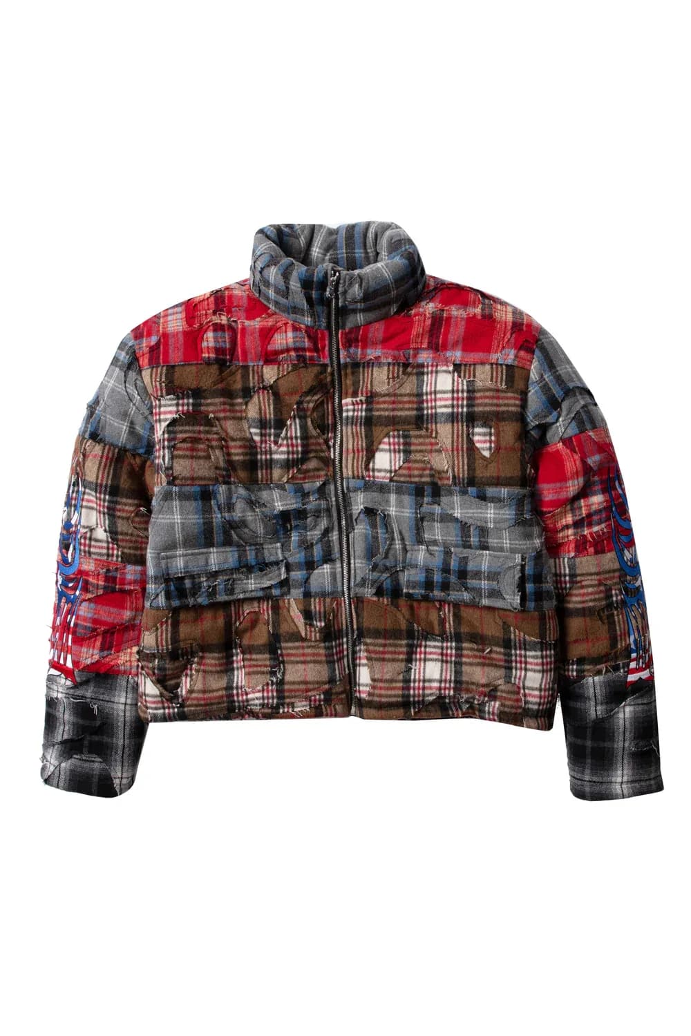 The Maratre Trucker is comprised of 100% cotton and features a traditional fit. The jacket features our signature Who Decides War embroidery along with two tone denim. Following your normal size is recommended. Processing takes 1-2 days, shipping in the US 3-4 days, internationally 7-10 days.